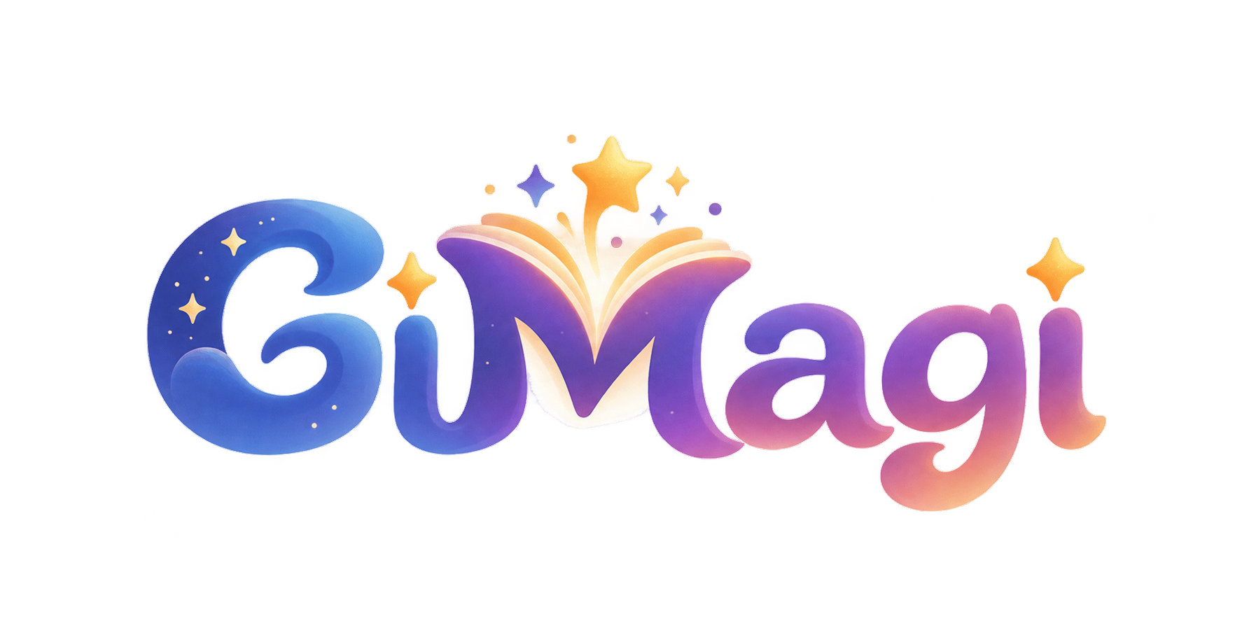 GiMagi colorful wordmark